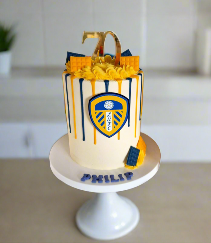 Football Badge Cake Charm, Football Badge Cake Topper, Football Crests Cake Topper
