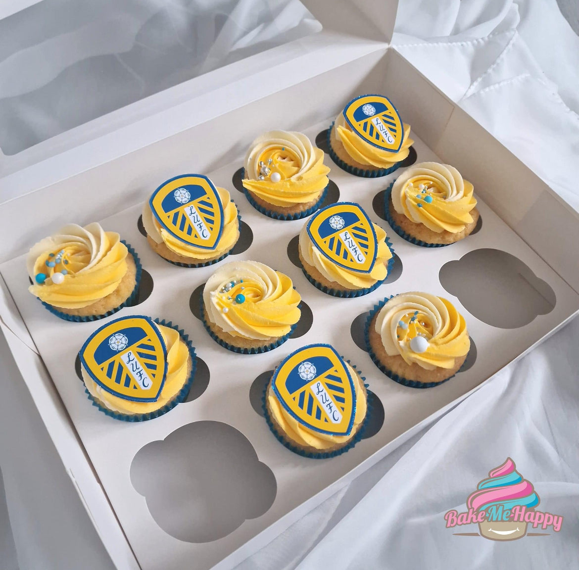 Football Badge Cupcake Toppers