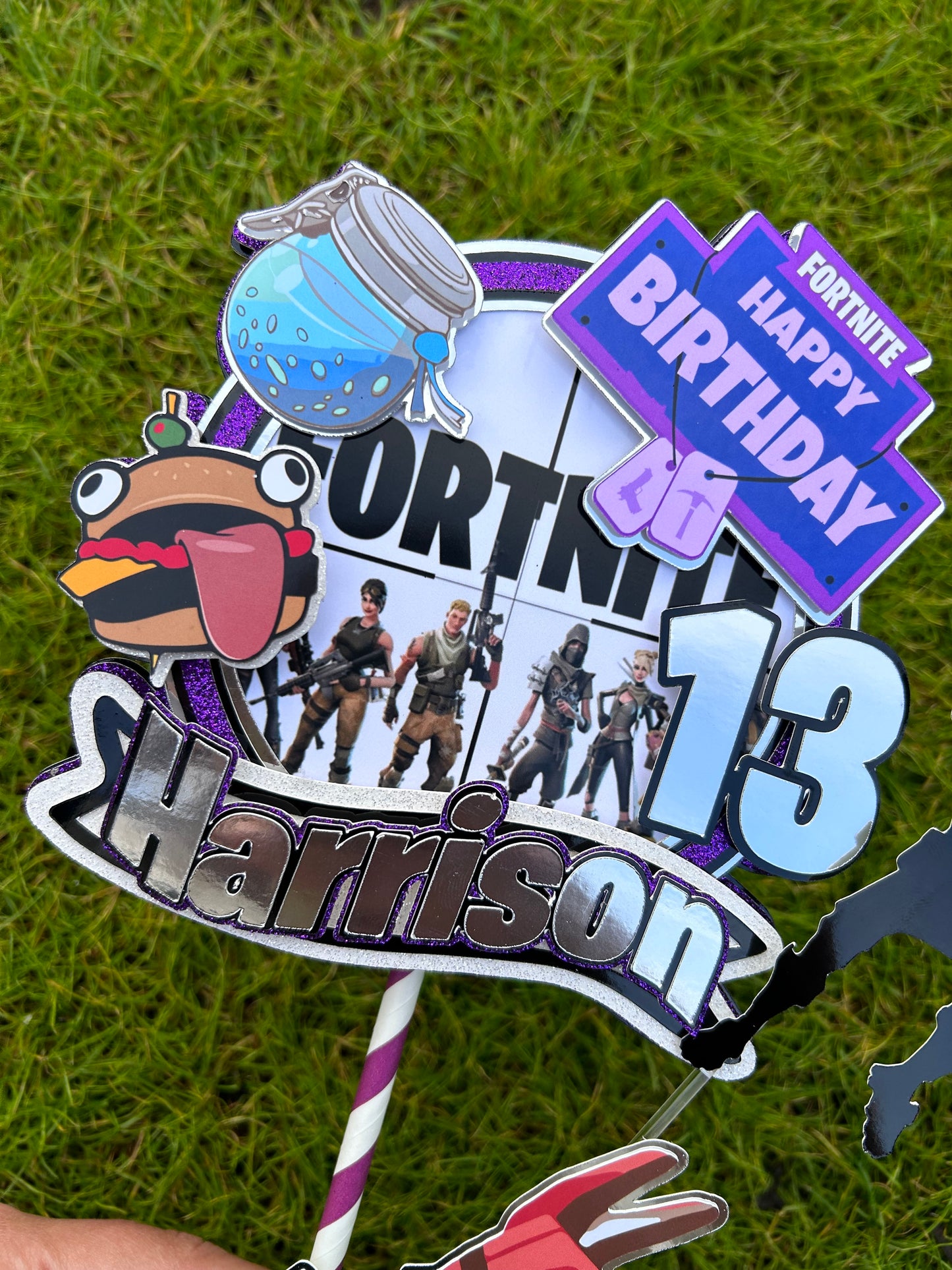 Fortnite Cake Topper