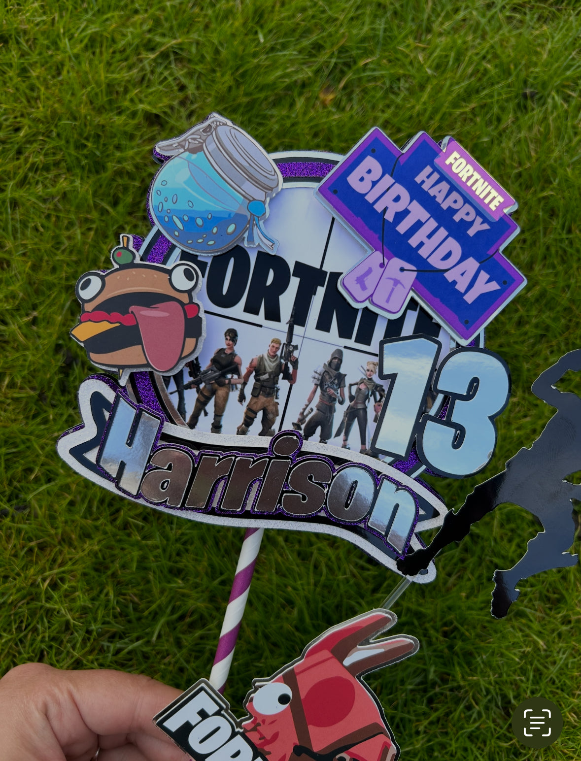Fortnite Cake Topper