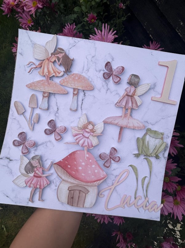 Fairy Cake Toppers, Woodland Fairy, Birthday Cake Decorations, Toadstool Cake Topper, Fairy House, Whimsical Cake Topper, Cake Charms