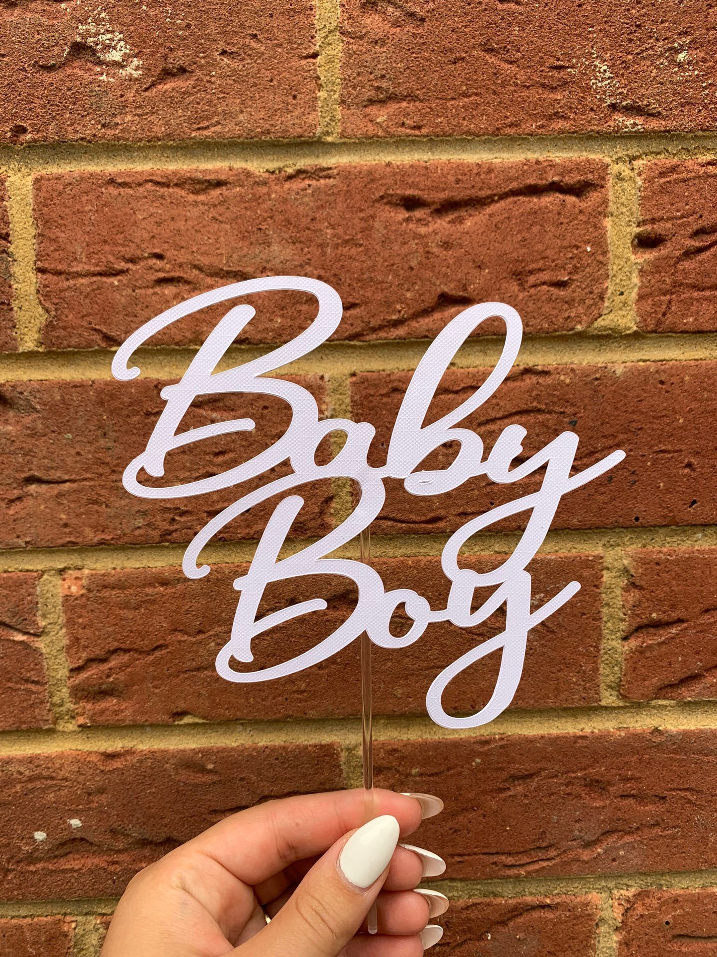 Baby Boy Cake Topper