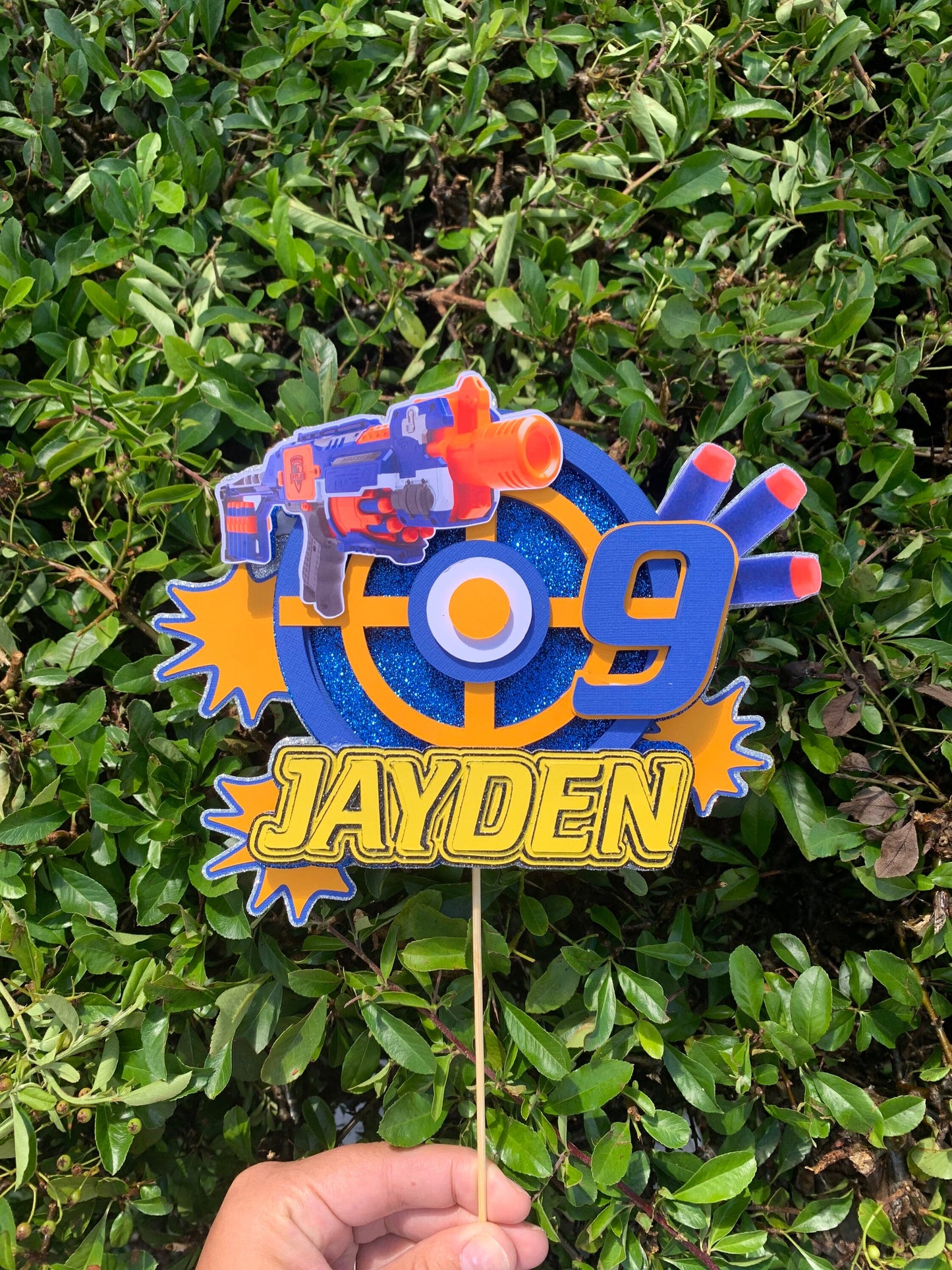 Nerf Cake Topper