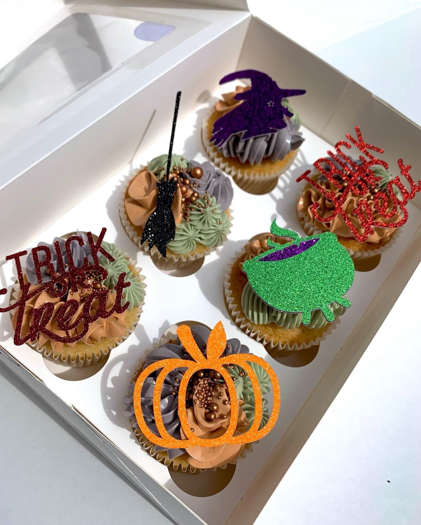 Halloween Cupcake Toppers