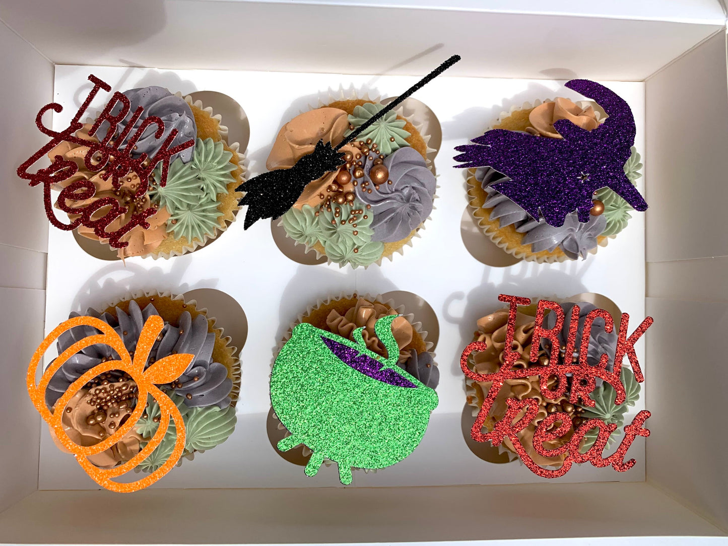 Halloween Cupcake Toppers