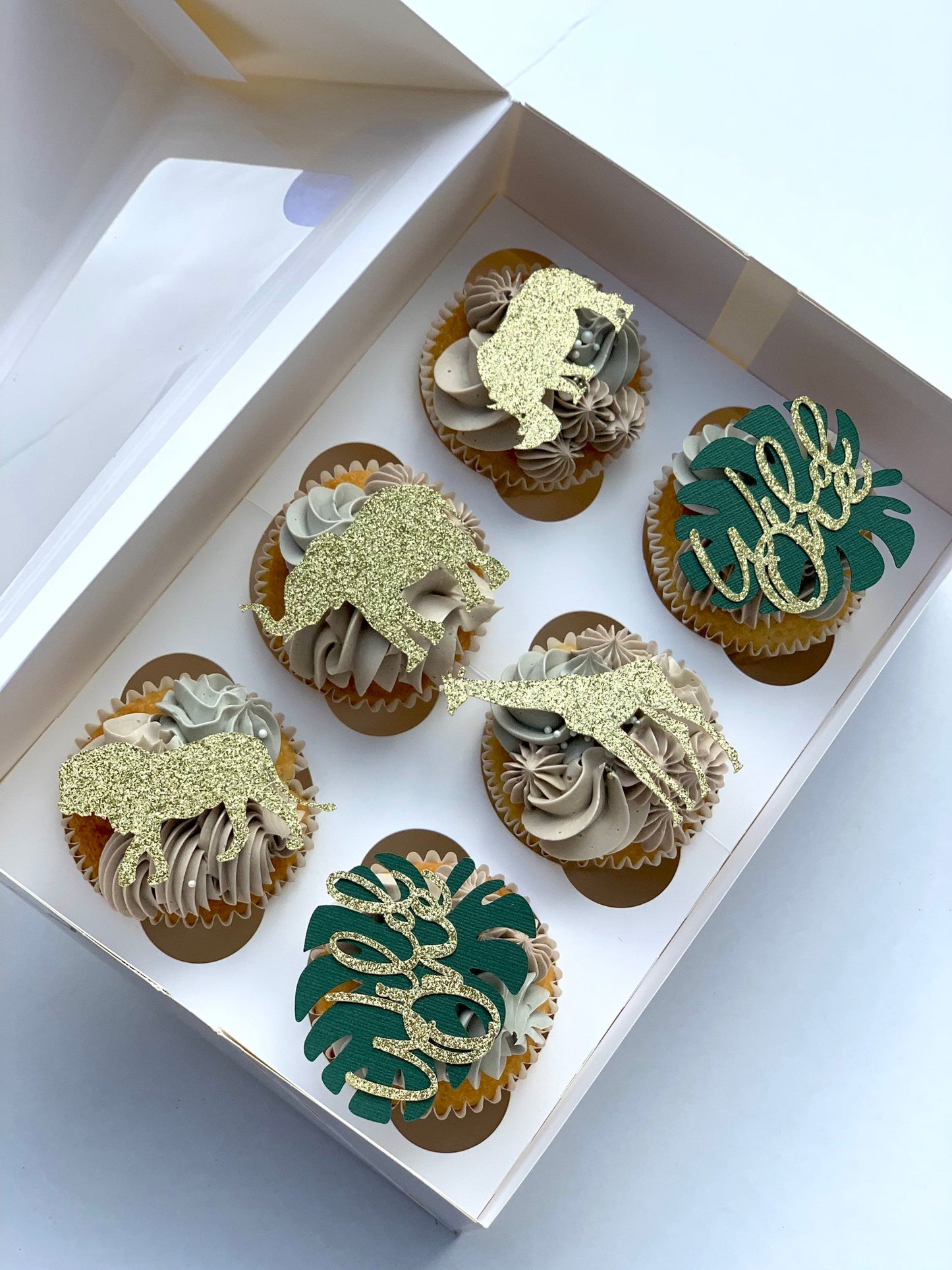 Wild One Cupcake Toppers