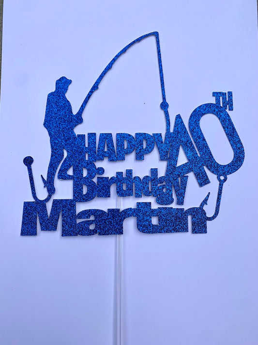 Fishing Cake Topper