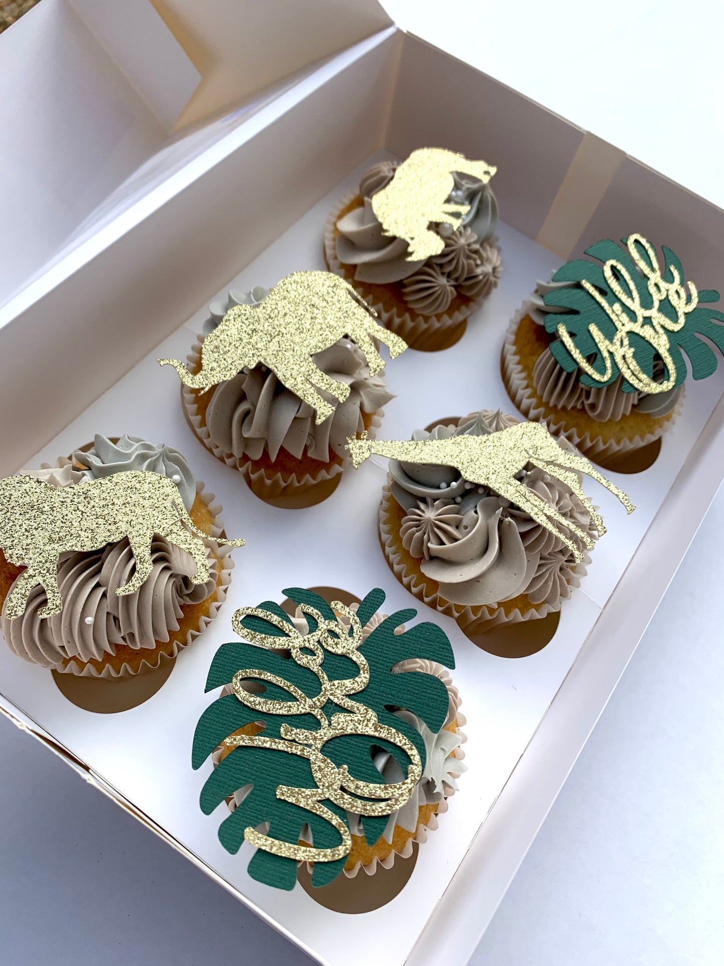 Wild One Cupcake Toppers
