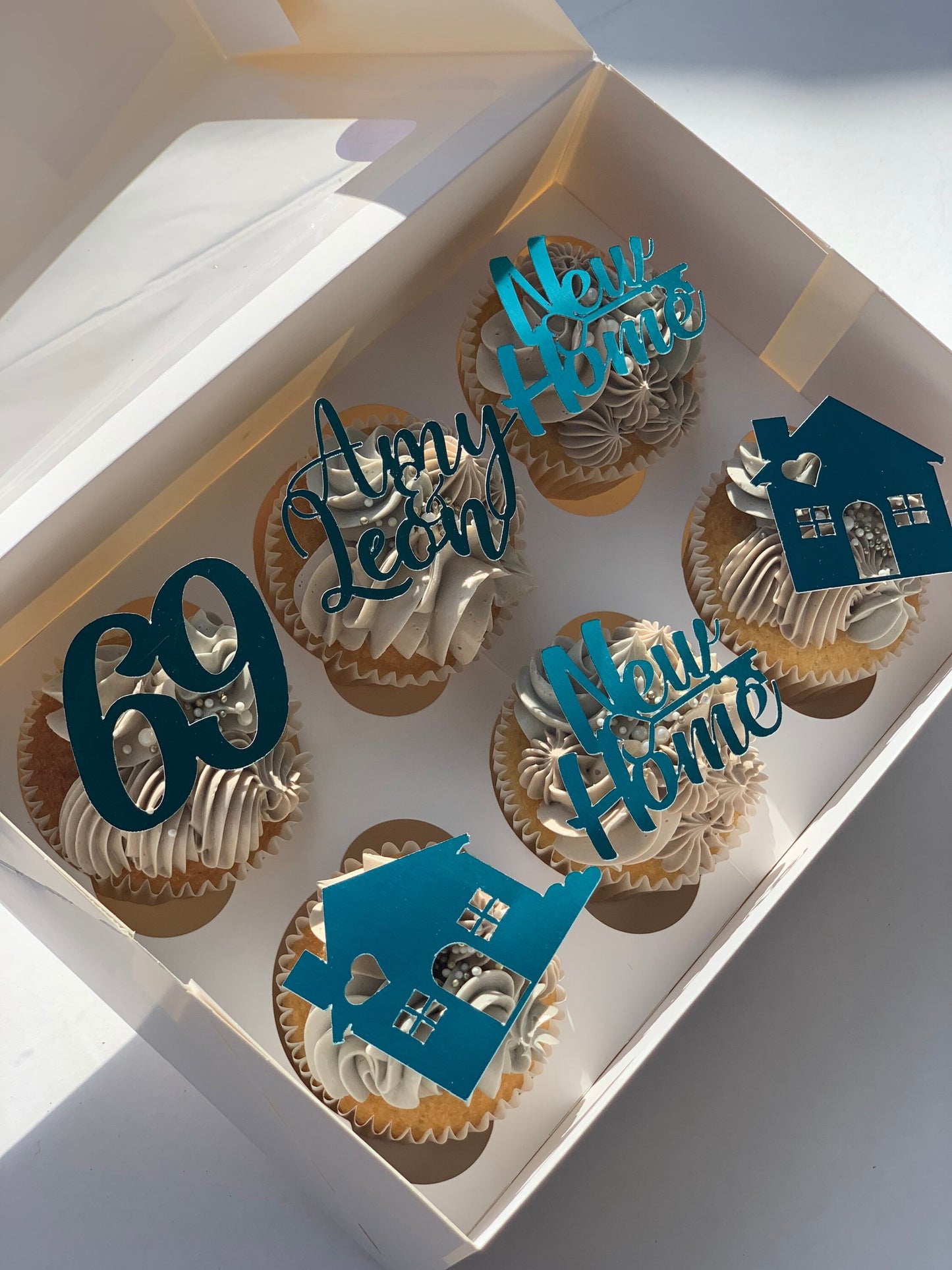 House Warming Cupcake Toppers