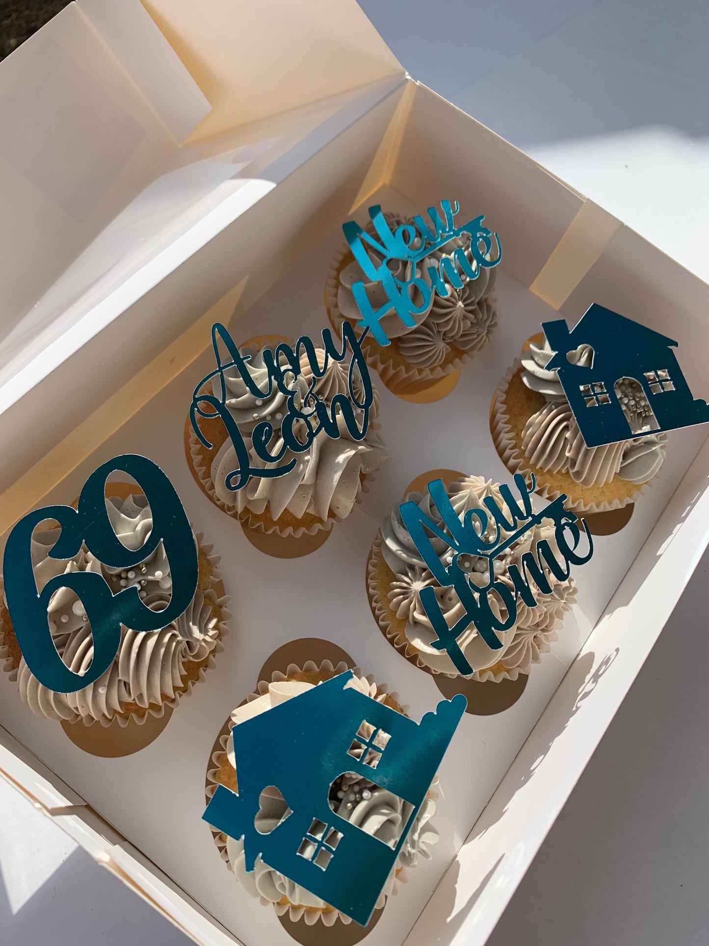 House Warming Cupcake Toppers
