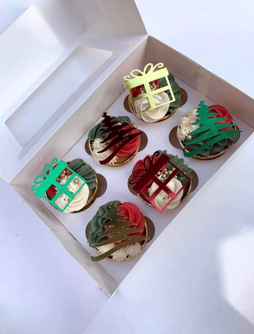Christmas Cupcake Toppers