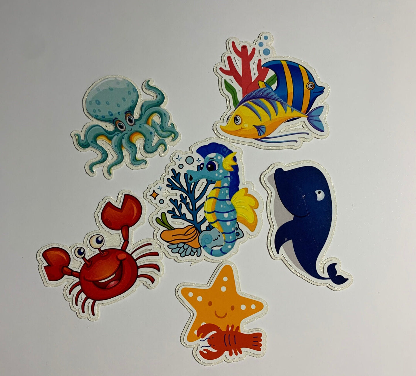 Under The Sea Cupcake Toppers