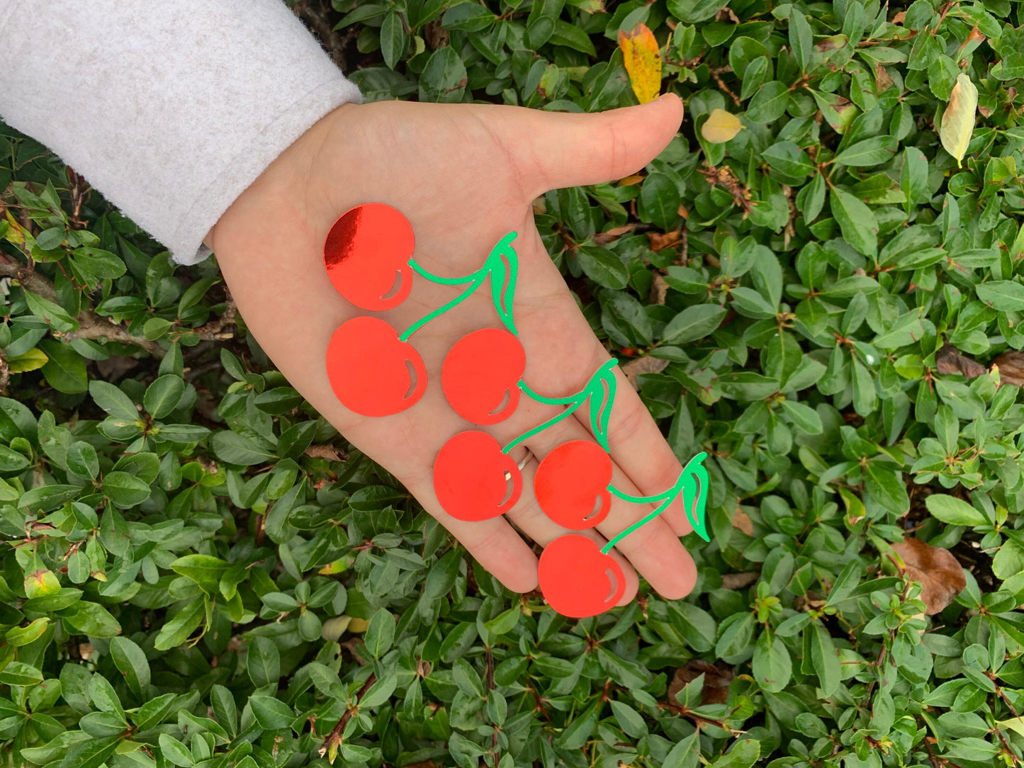 Cherry Cupcake Toppers