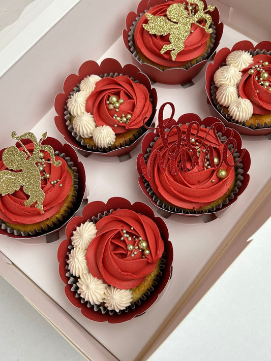 Valentine Cupcake Toppers