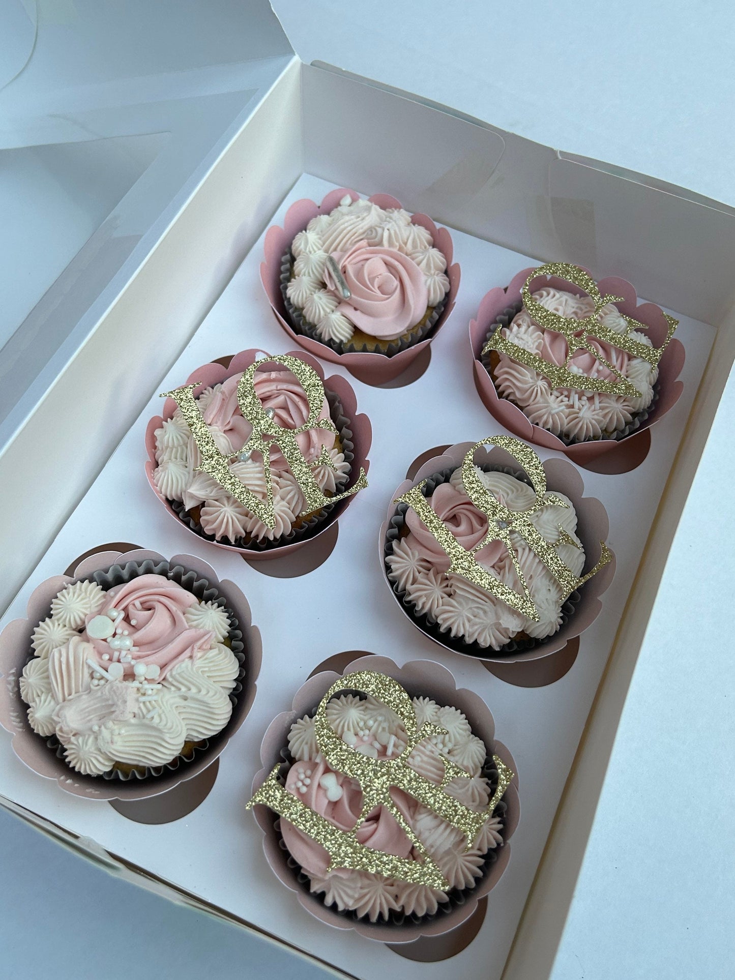 Valentine Cupcake Toppers