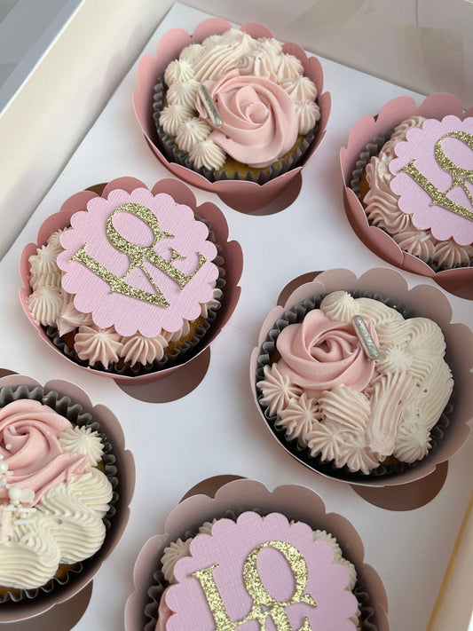 Valentine Cupcake Toppers