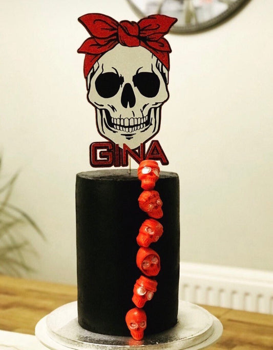 Skull Cake Toppers