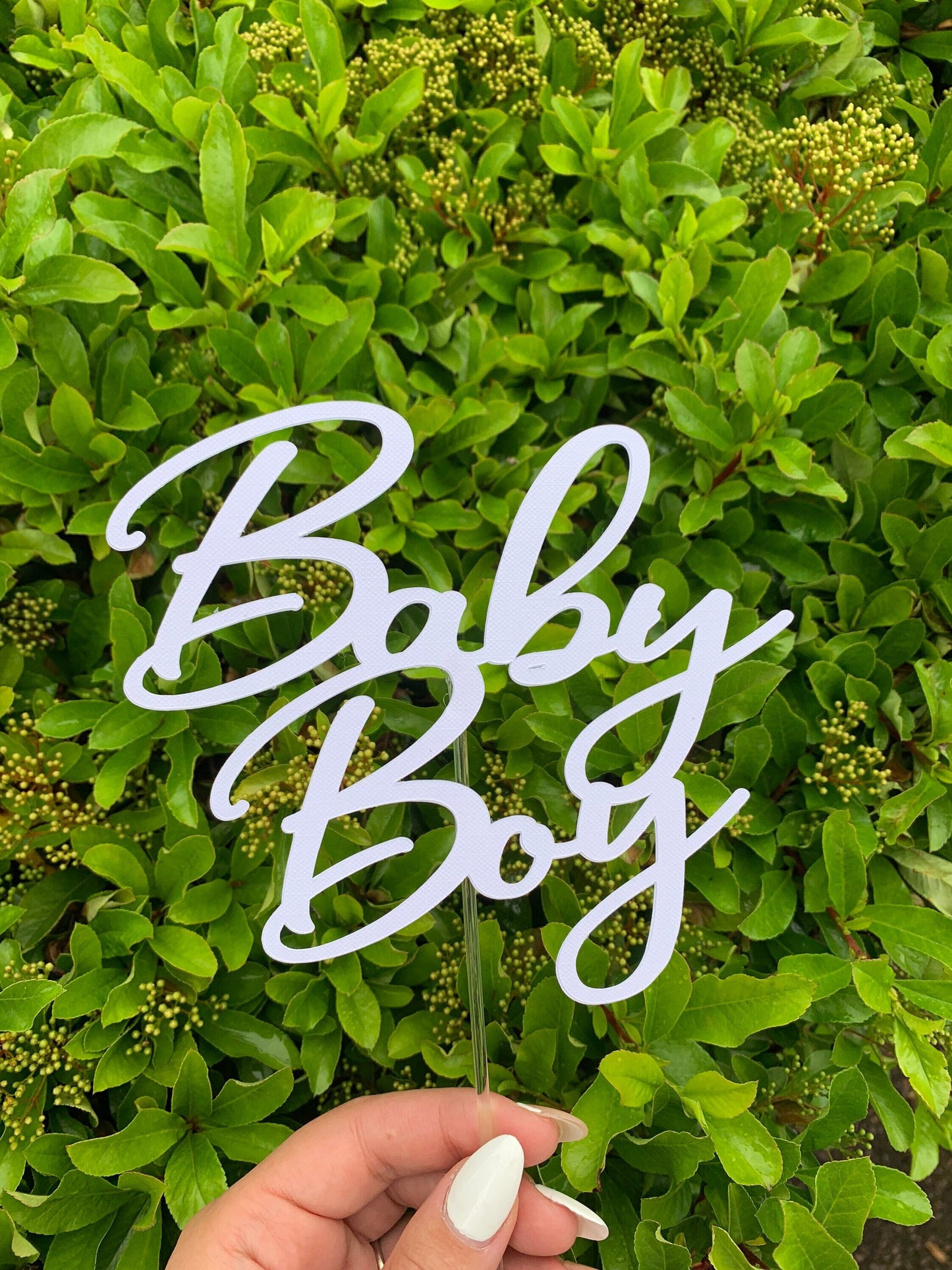 Baby Boy Cake Topper