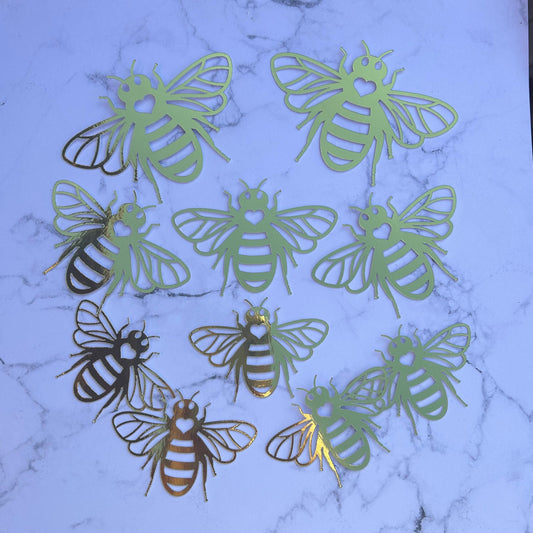 Bumblebee Cake Charms