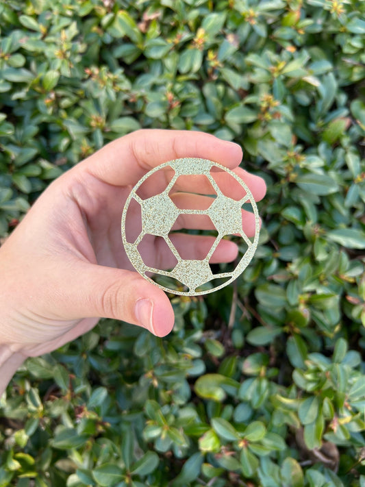 Football Cupcake Topper, Football Cake Charms