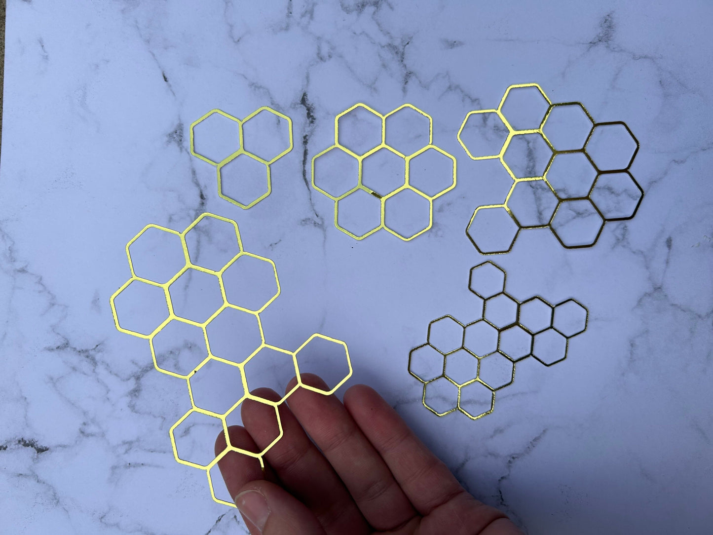Honeycomb Cake Charms