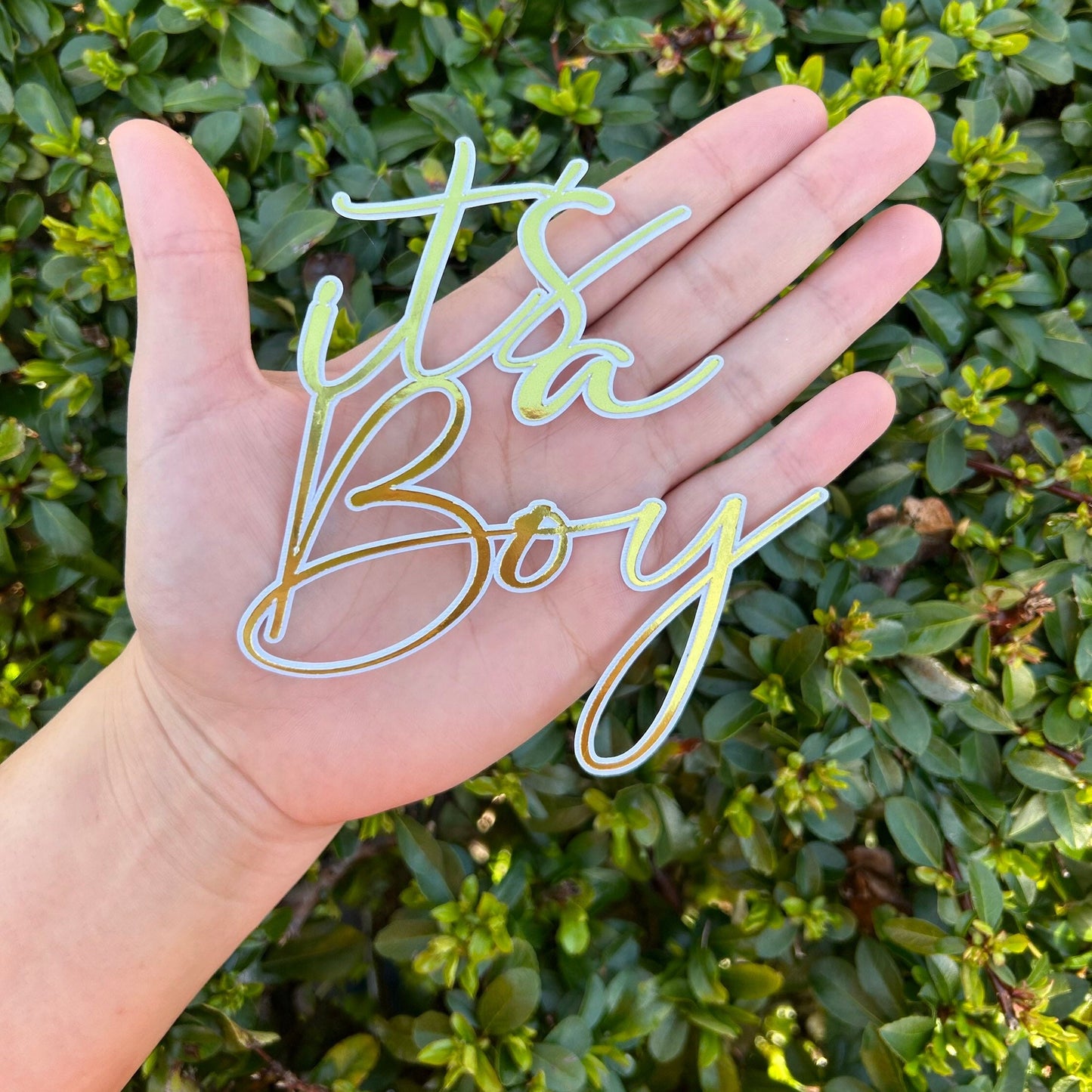 It's A Boy Cake Topper/ Charms