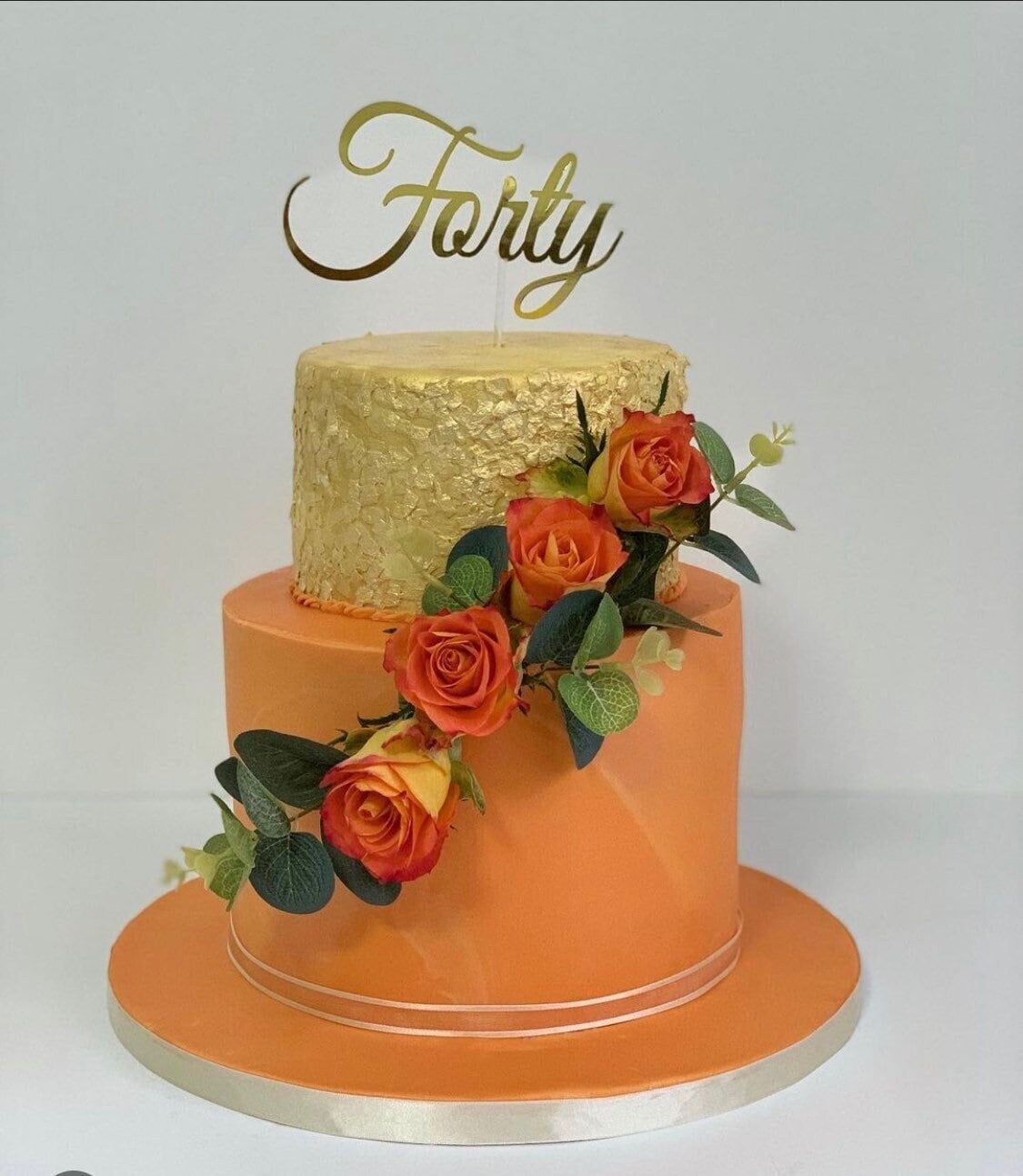 Forty Cake Topper
