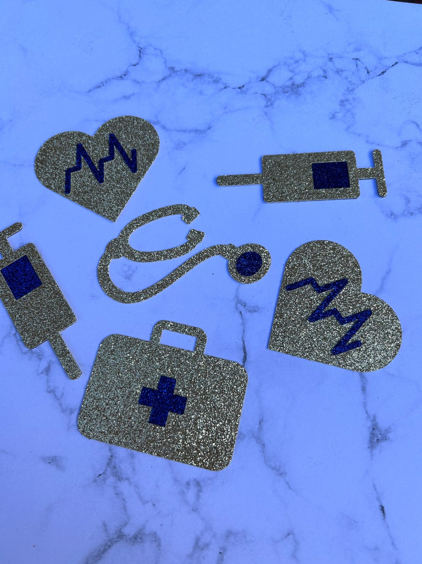 Nurse, Doctors Cupcake Toppers