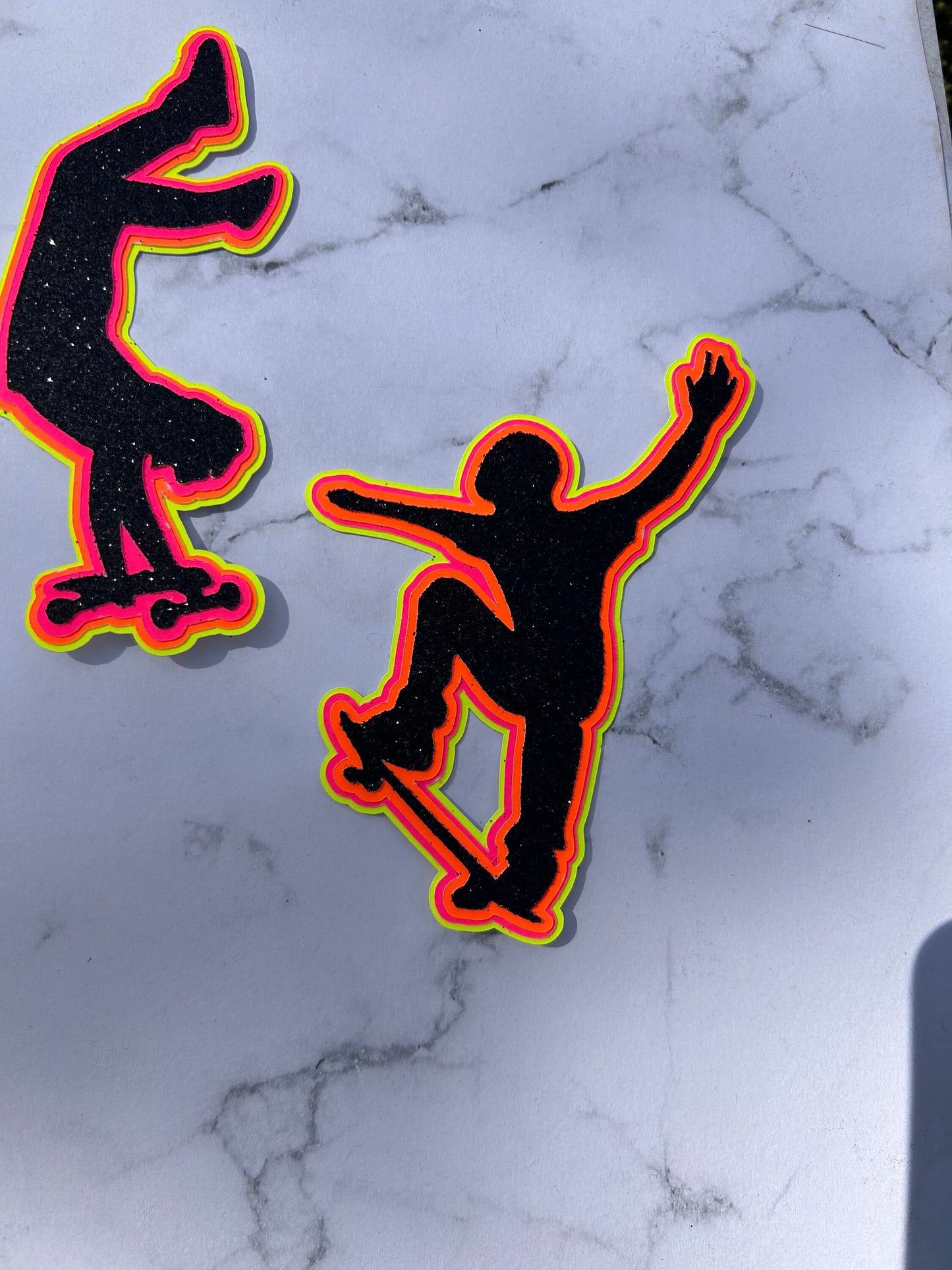 Skateboard Cake Topper, Skateboard Cake Charms