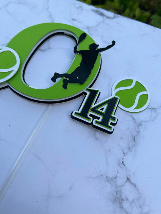 Tennis Cake Topper