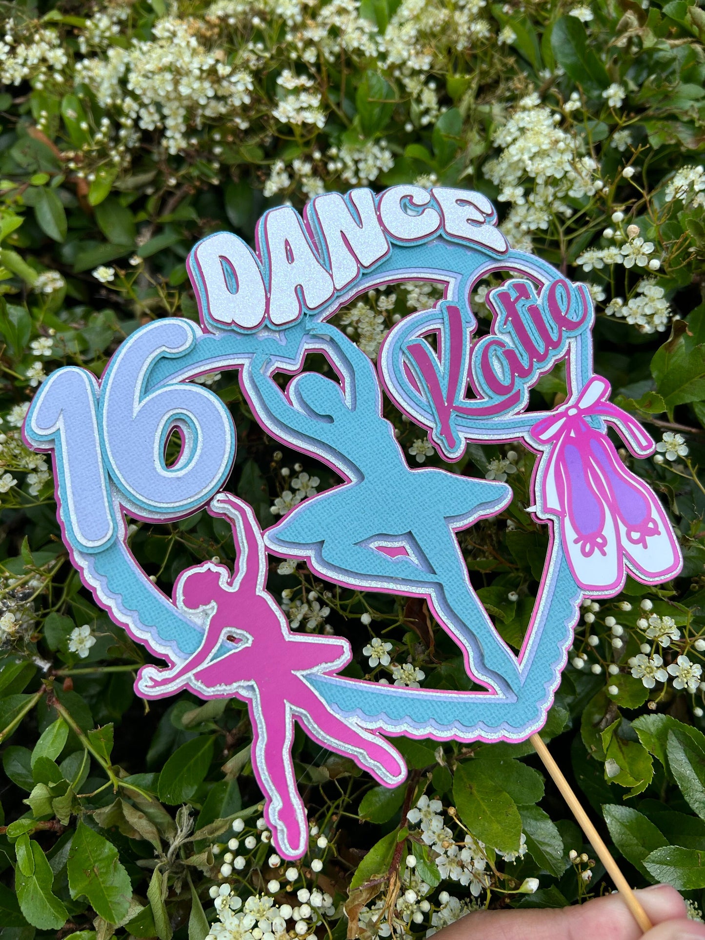 Gymnastic, Ballet, Dance Cake Topper