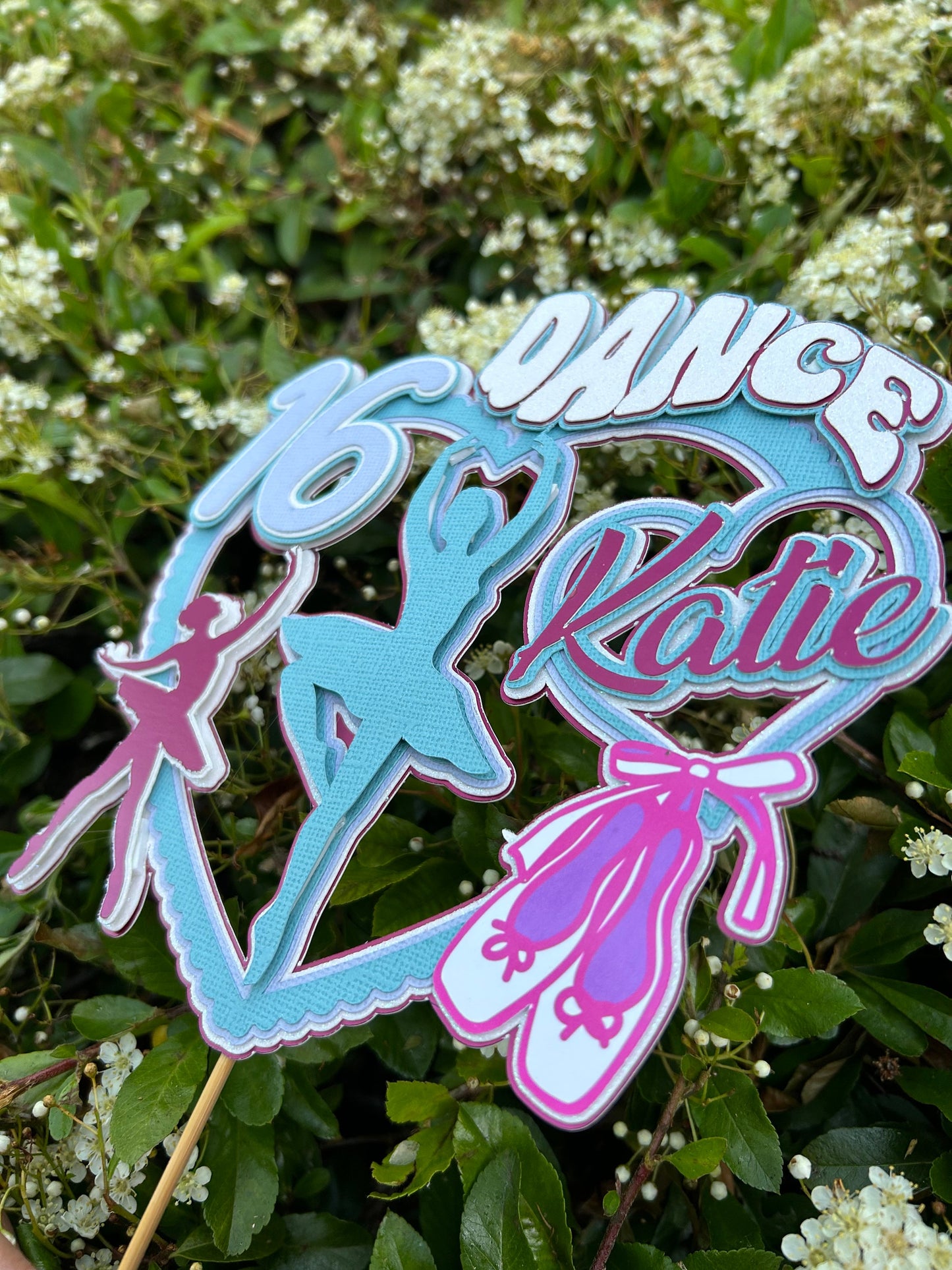 Gymnastic, Ballet, Dance Cake Topper