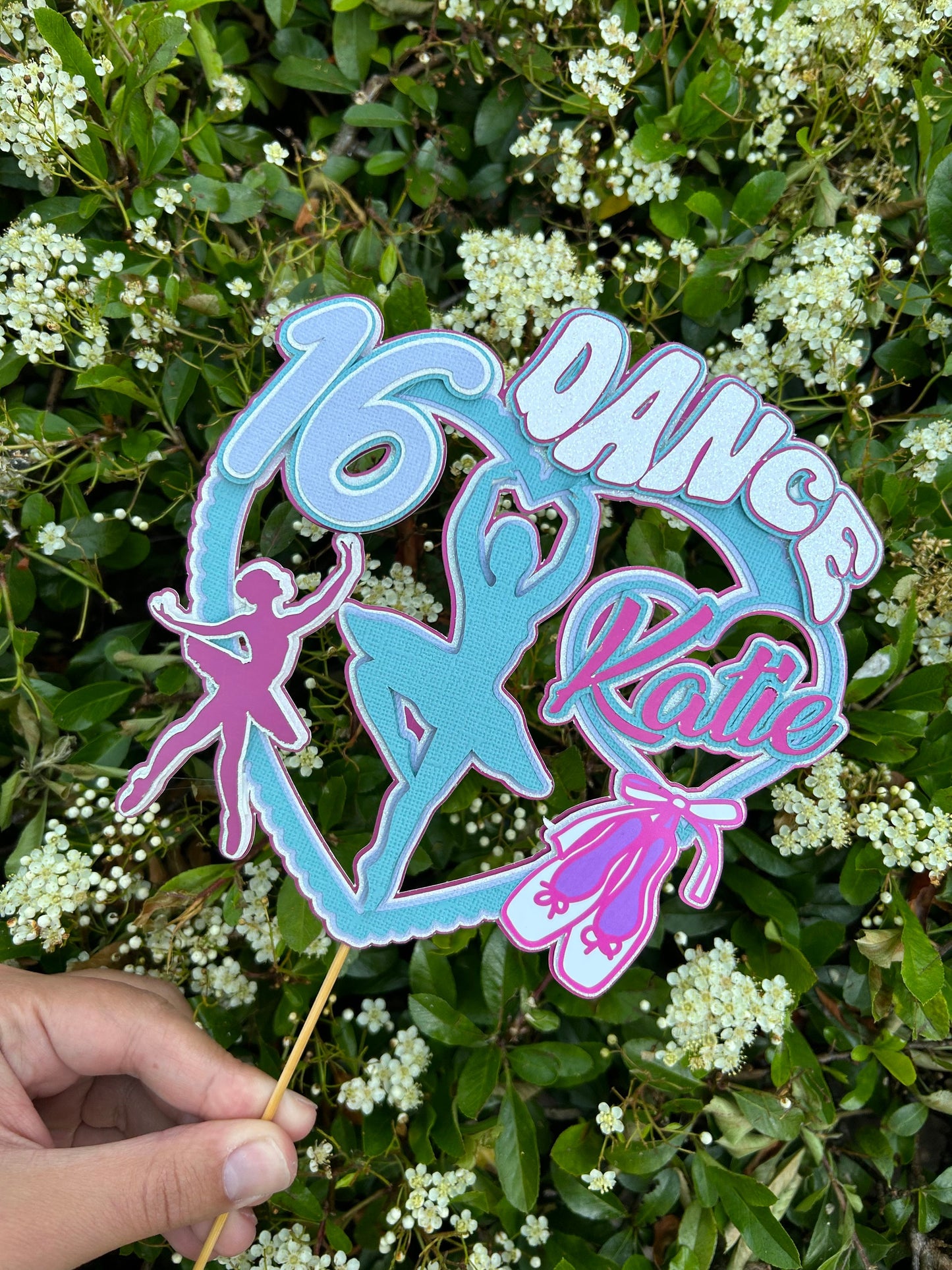 Gymnastic, Ballet, Dance Cake Topper