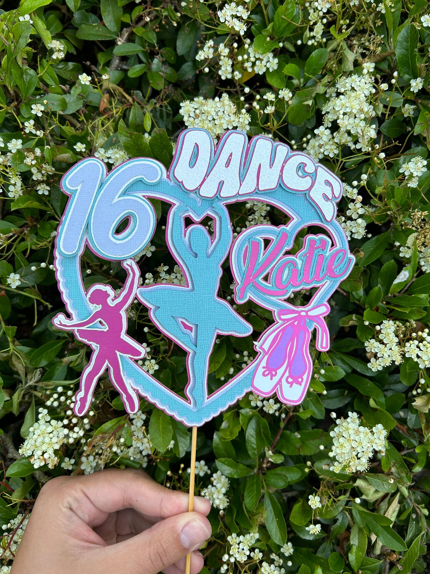 Gymnastic, Ballet, Dance Cake Topper