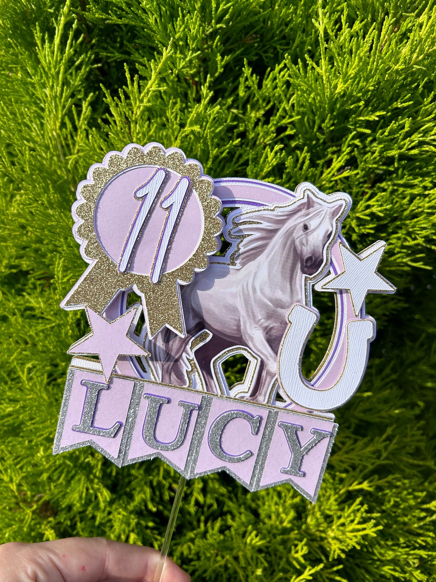 Horse Cake Topper