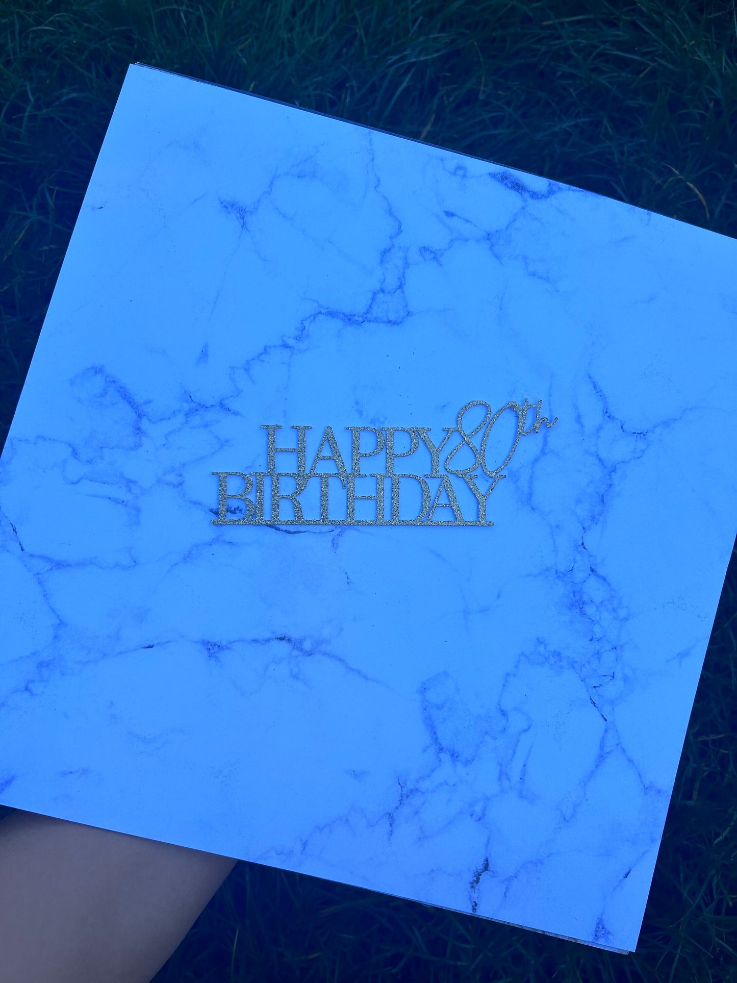 Happy Birthday Cake Charm, Tray cake topper