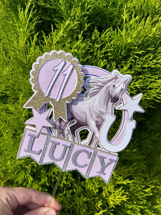 Horse Cake Topper