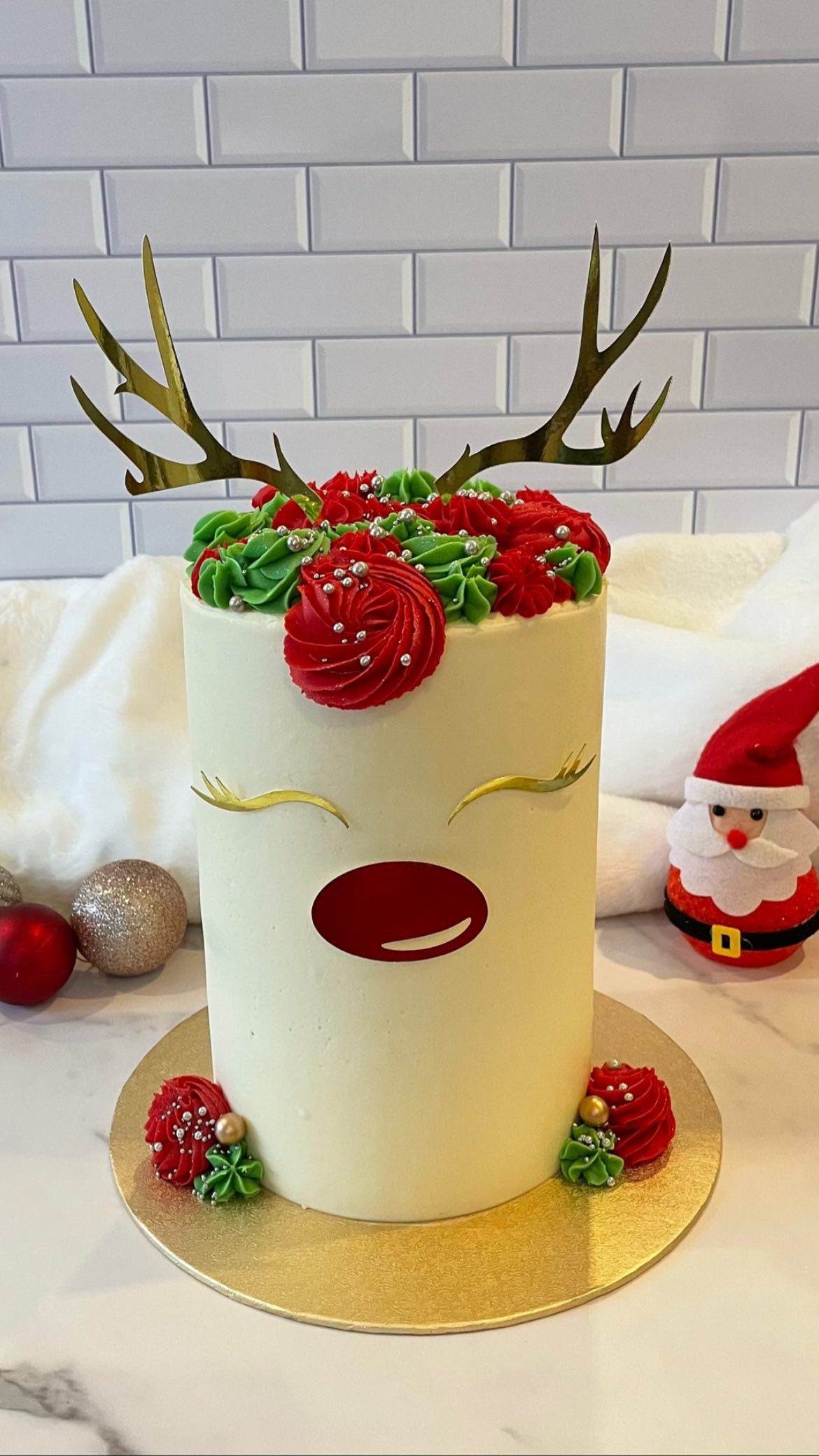 Reindeer Cake Toppers
