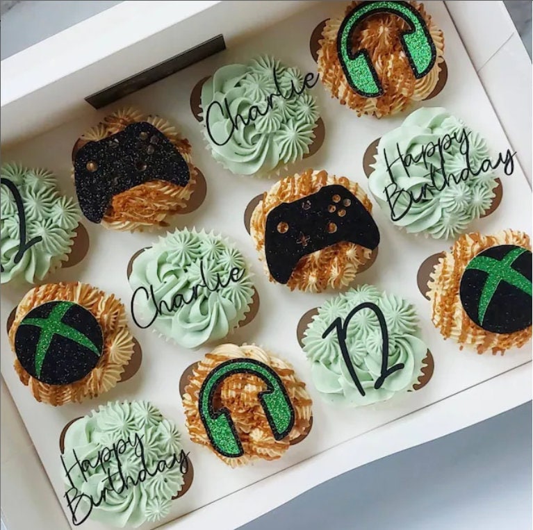 Gaming Cupcake Toppers
