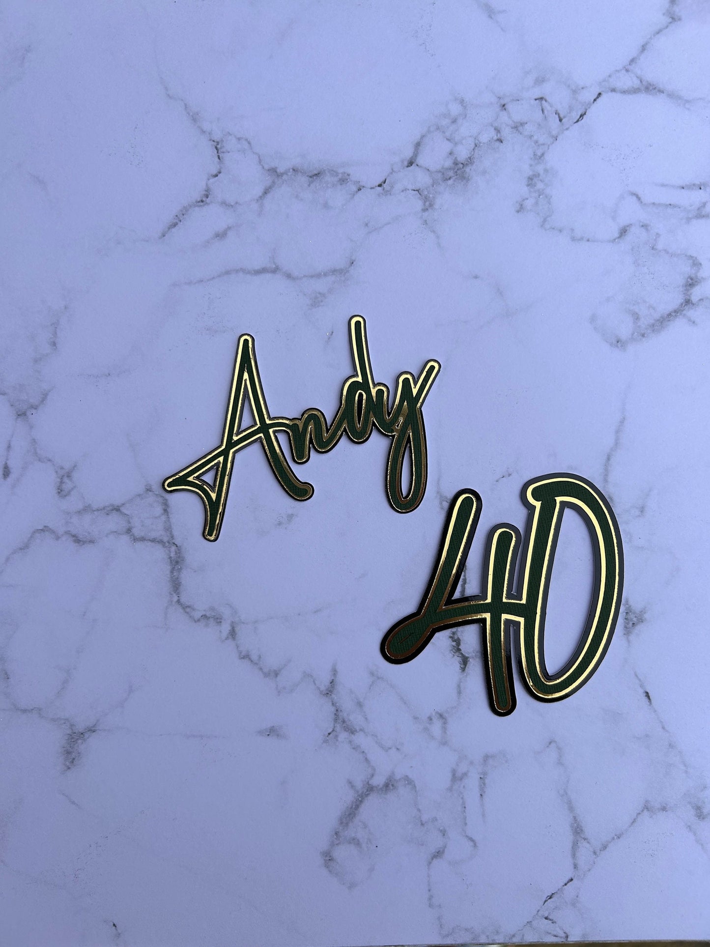 Name Charm, Name And Age Charm