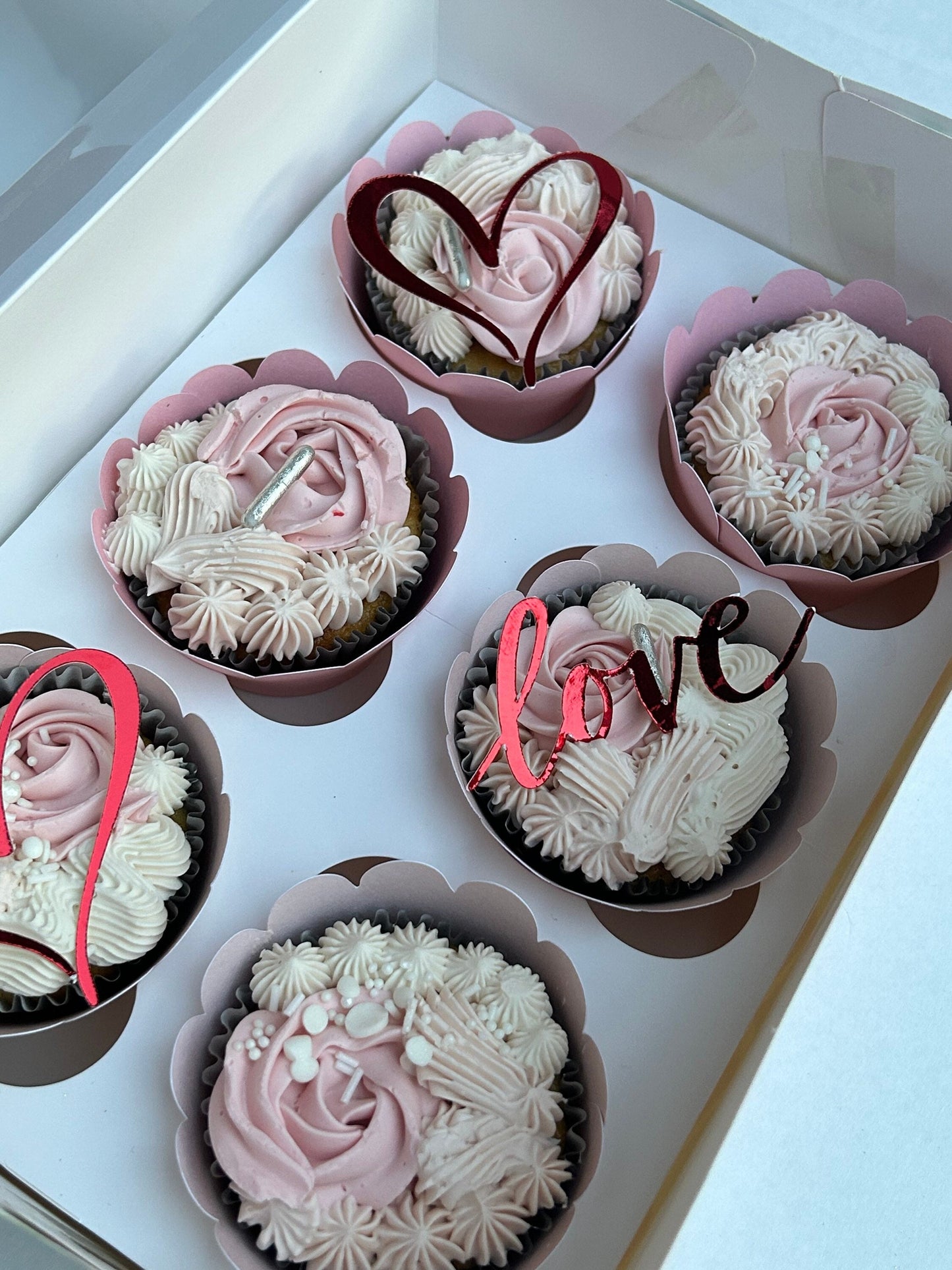 Anniversary Cupcake Toppers
