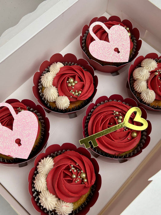 Valentine Cupcake Toppers