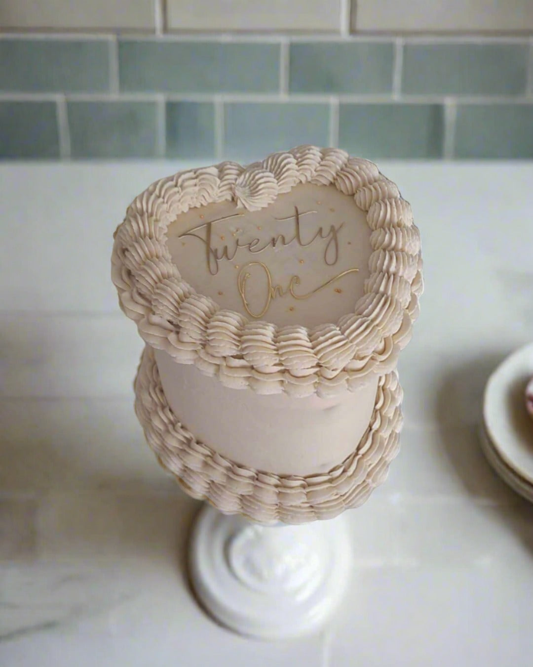 Twenty One Cake Charm, Twenty Fine 21 Cake Charm