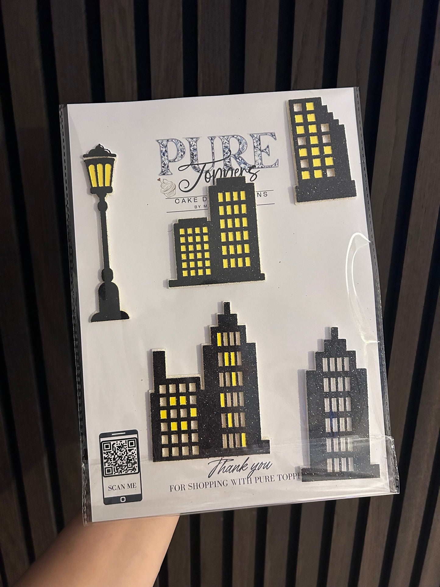 Superhero Cake Topper, Superhero Building Cake Charms