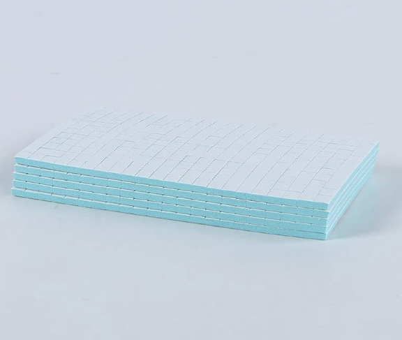 3mm adhesive foam squares for raised card making, papercraft and layered designs
