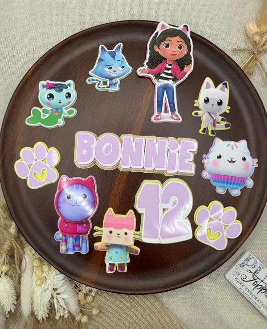 Gabby's Dollhouse Cake Topper