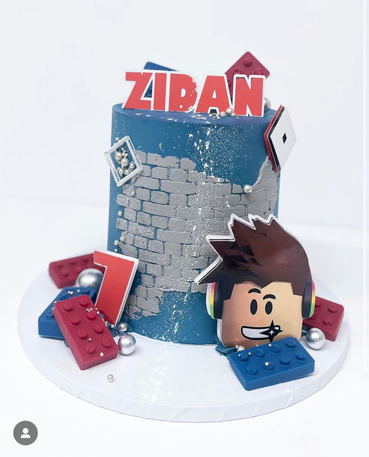 Roblox Cake Charm Set