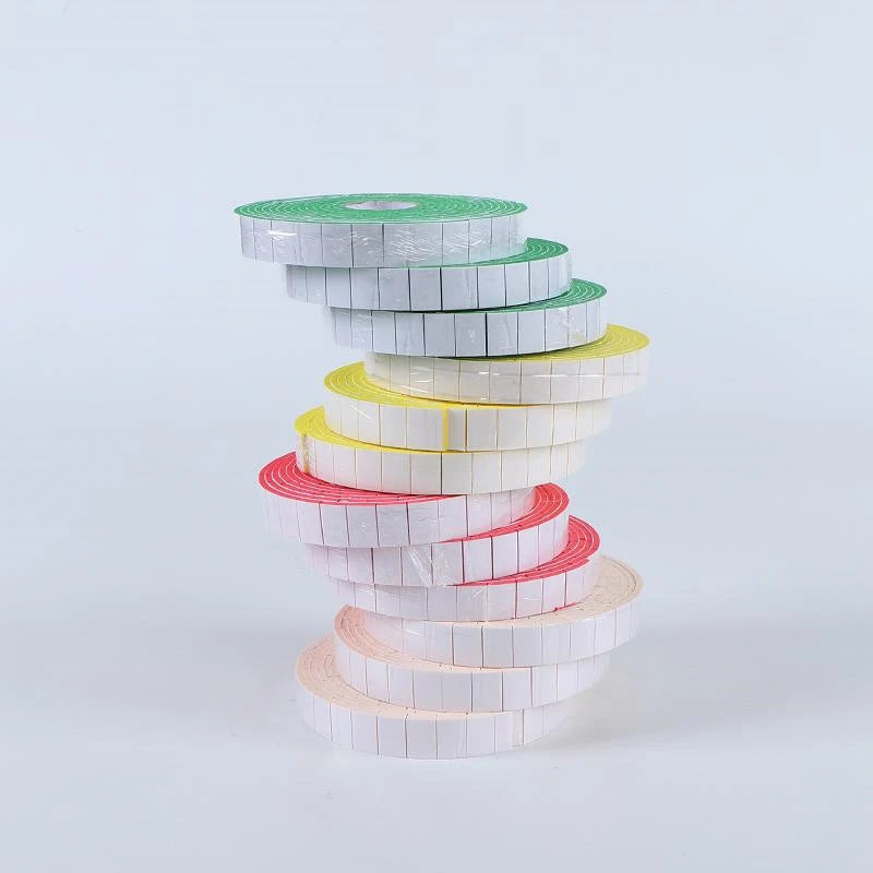 (PRE ORDER) Pre Cut Coloured Foam Dot Roll – 3D Double Sided Adhesive Foam Pads for Cake Toppers, Crafts & Card Making