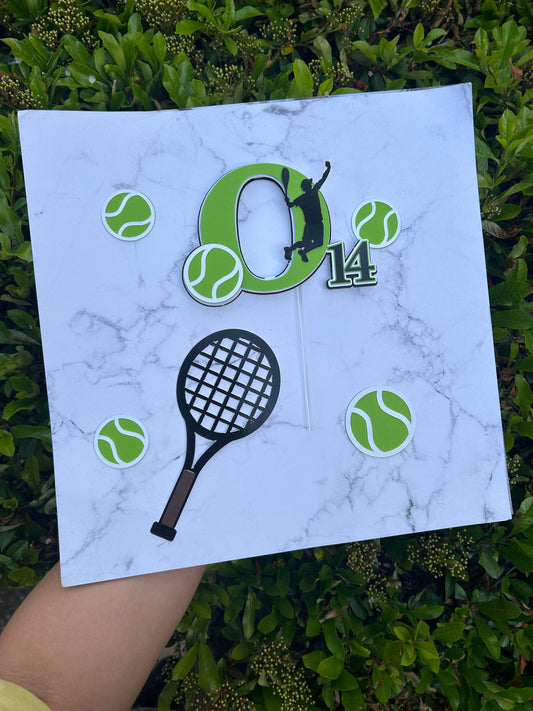 Tennis Cake Topper