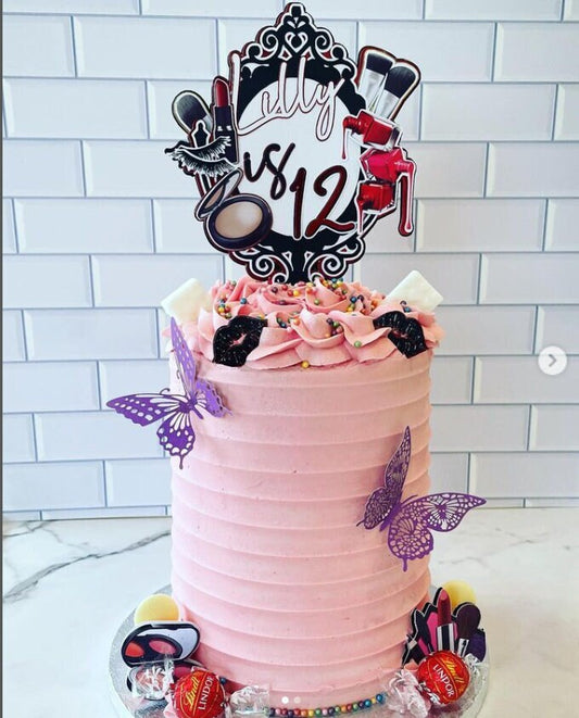 Make-up Cake Topper